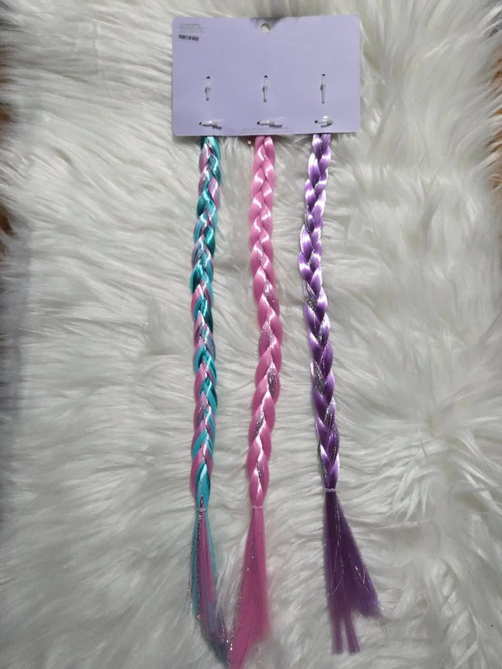 Elli by Capelli Faux Braid Hair Accessory Set